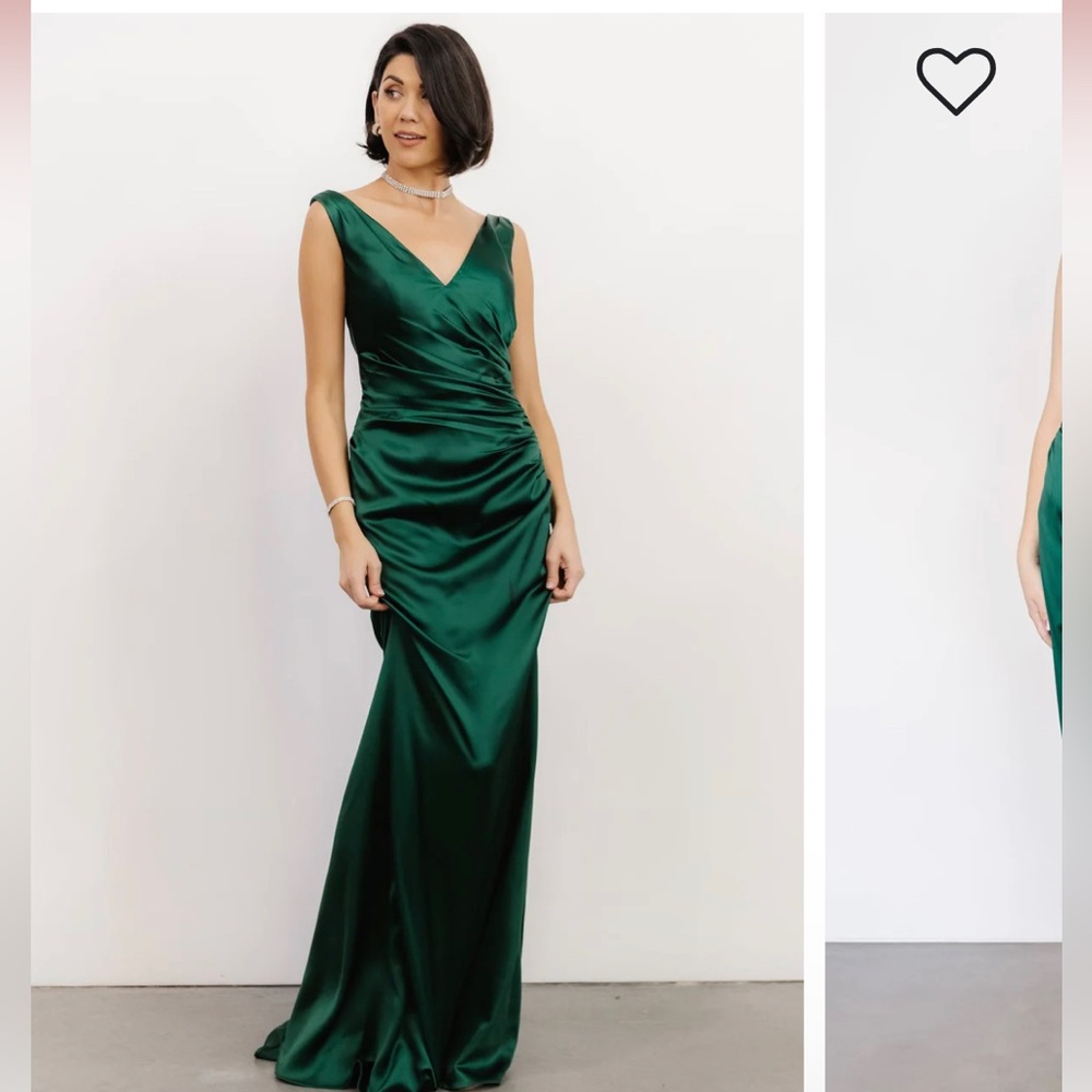 Baltic Born Emerald Bridesmaid Dress Size L